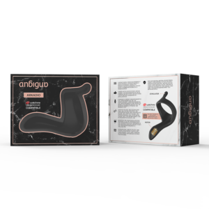 ANBIGUO - ARKADIO ESTIMULADOR GLANDE & PERINEO + MANDO CONTROL REMOTO WATCHME