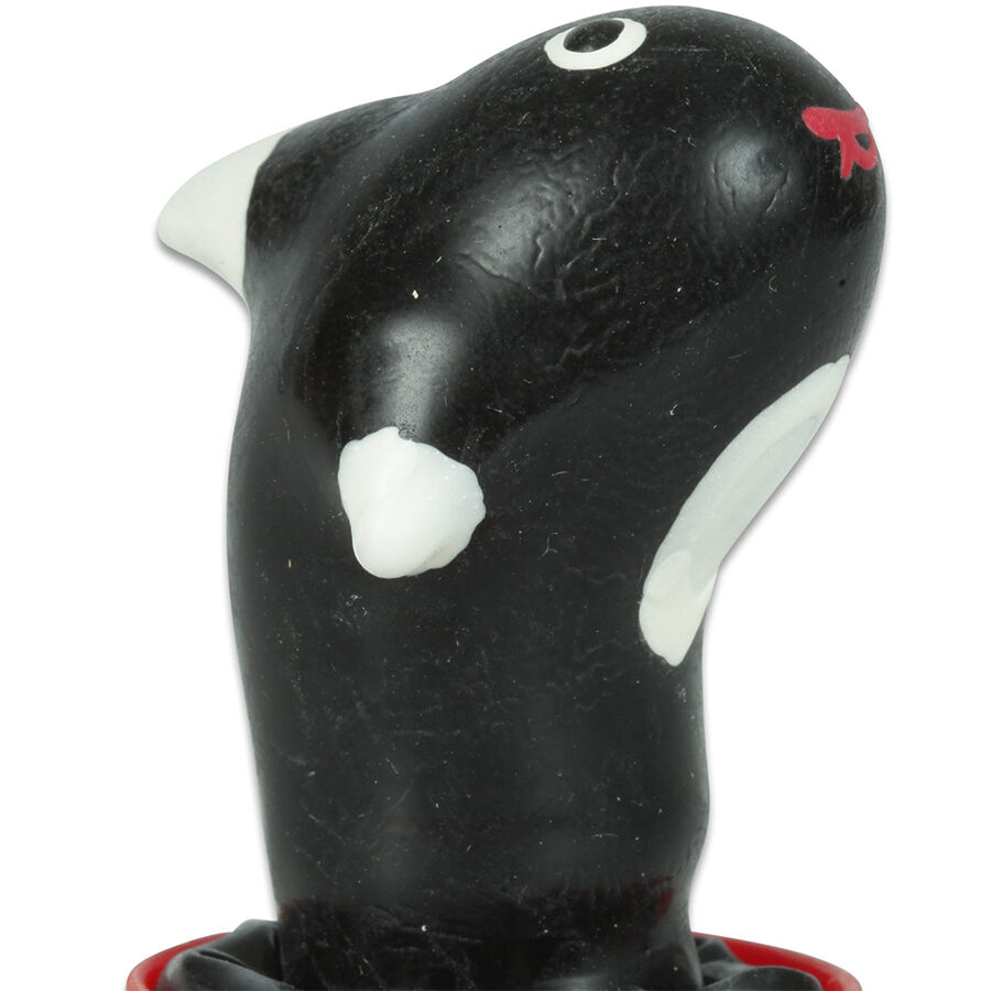 CONDOMERIE - PRESERVATIVO DECORATIVO PINTADO A MANO ORCA