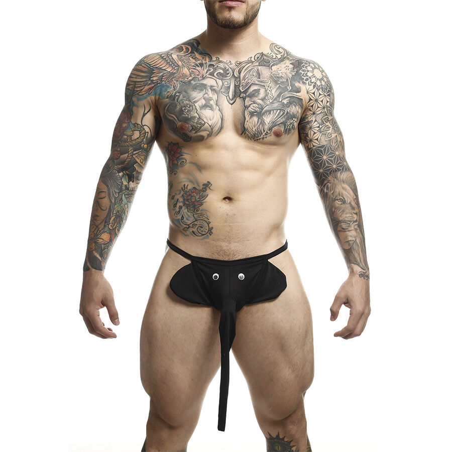 MOB - TANGA ELEFANTE NEGRO TALLA ÚNICA