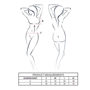 PASSION - VELMORE BODY AZUL L/XL