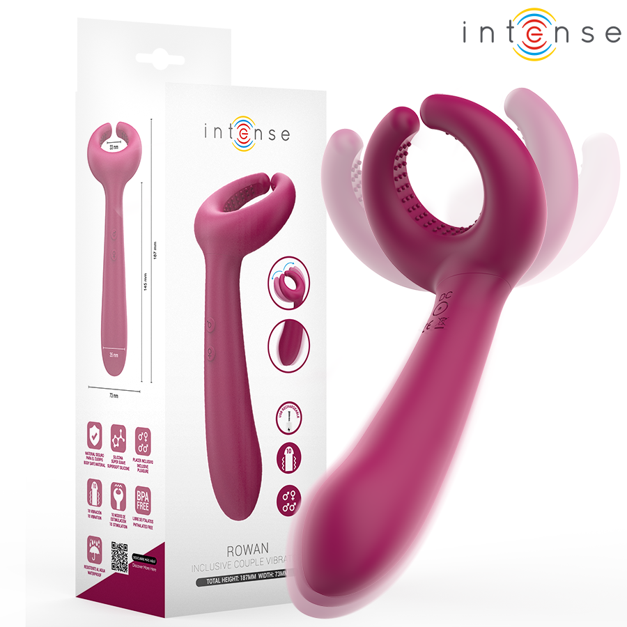 INTENSE - ROWAN VIBRADOR INCLUSIVO PARA PAREJAS