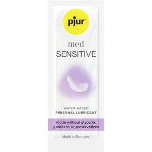 PJUR - MED SENSITIVE GLIDE LUBRICANTE BASE AGUA 2 ML