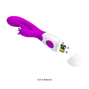 PRETTY LOVE - BUTTERFLY KISS VIBRADOR RABBIT 30 FUNCIONES MORADO