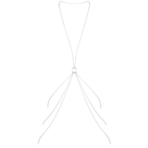 BIJOUX - MAGNIFIQUE CADENAS METÁLICAS PARA EL CUERPO 8 SILVER