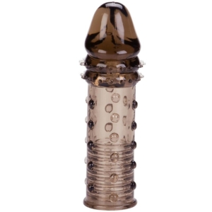 CALEXOTICS - EXTENSIÓN DE SILICONA PARA EL PENE NEGRO