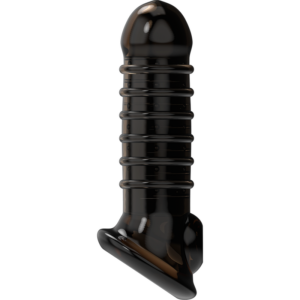VIRILXL - EXTENSIÓN Y FUNDA DE PENE V15 NEGRO